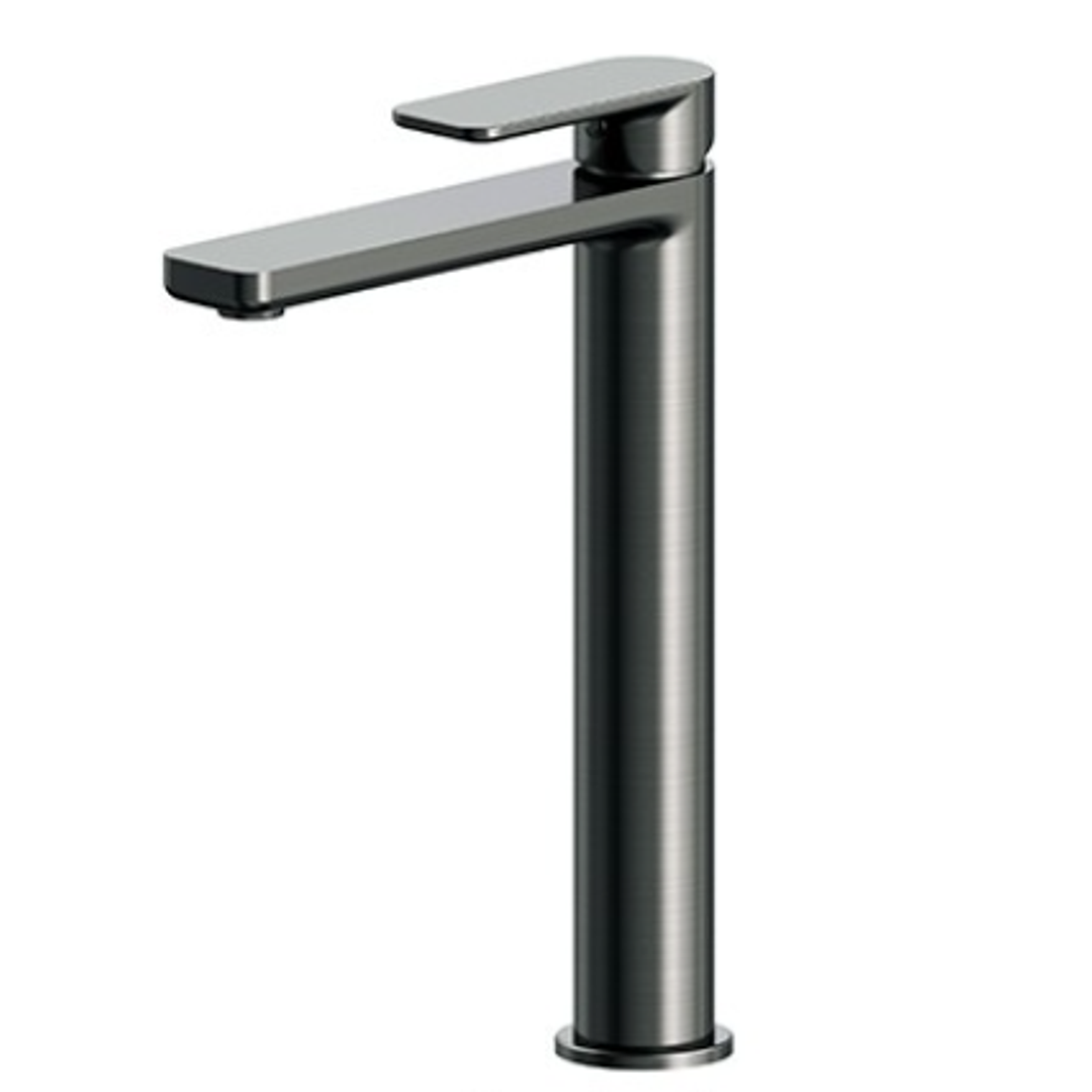 Streamline Kibo Extended Height Vessel Mixer Brushed Gun Metal