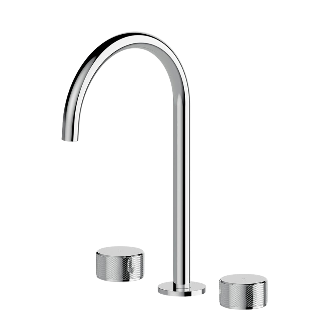 Streamline Trillion Arch Basin Set Chrome