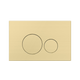 Streamline Venn Dual Flush Panel Brushed Brass Pvd