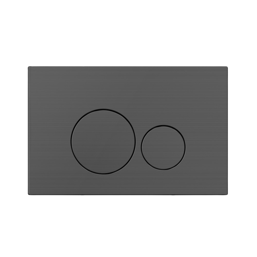 Streamline Venn Dual Flush Panel Brushed Gun Metal