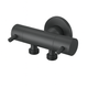 Linkware Dual Control Mini Cistern Cock Gun Metal T115Dgm-Lf