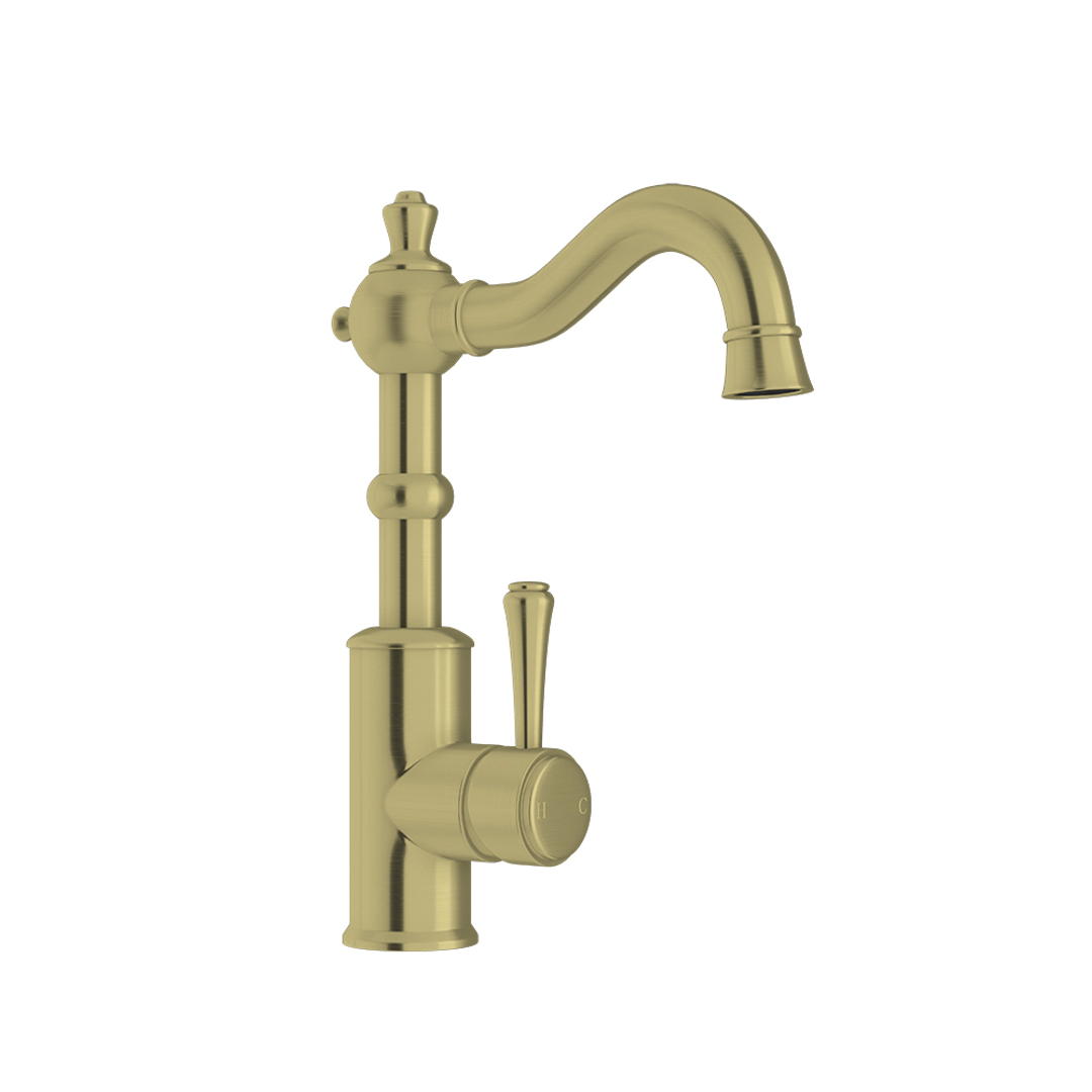 LINKWARE AUGUSTINE BASIN MIXER PVD GOLD T685PVDG