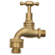 Male Hose Bib 12Mm C/W Backflow Preventer (Vacuum Breaker)