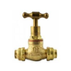 T Head Compression Stop 12Mm Brass (Cn)