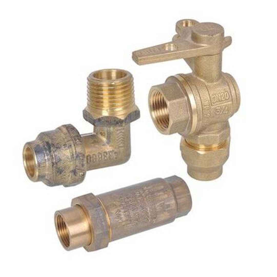 Meter Right Angle Ball Valve