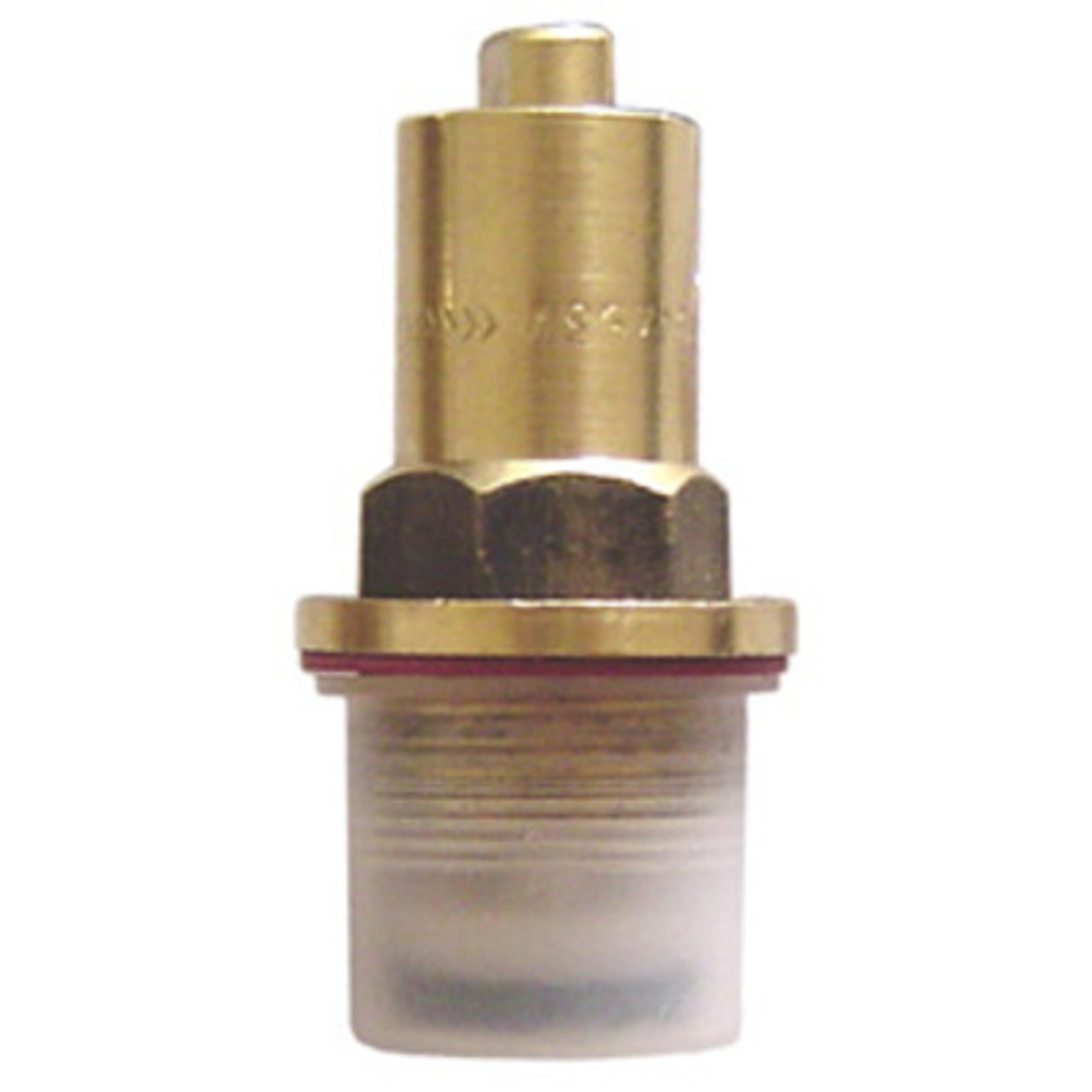 Vandal Proof Top Assly 12Mm Brass - ** Flat