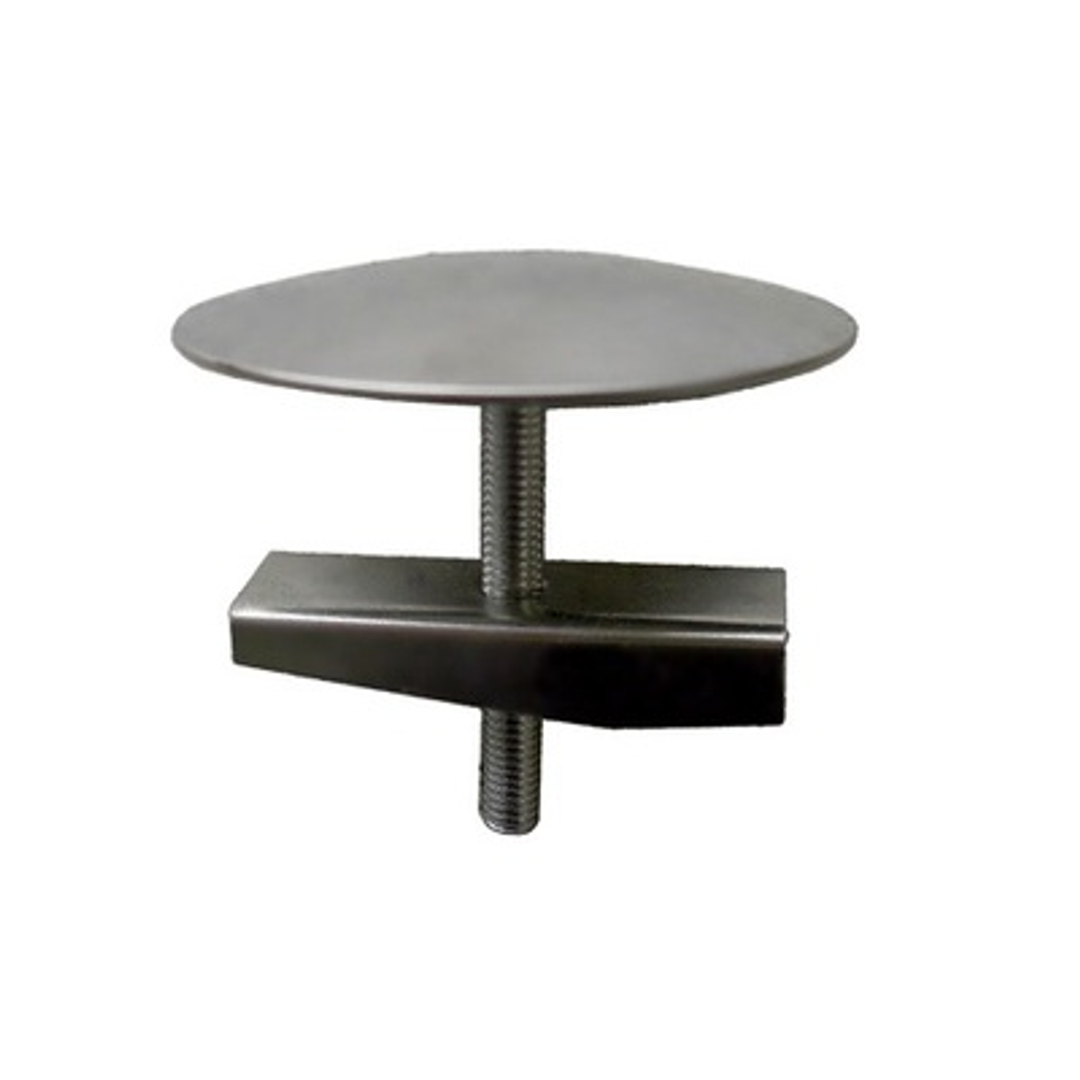 Basin Button S/S With Nut And Washer  Each