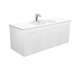 Fienza Dolce Right Offset Basin Mila Shaker Cab Wall Hung Vanity 3 Tap Hole - 900mm