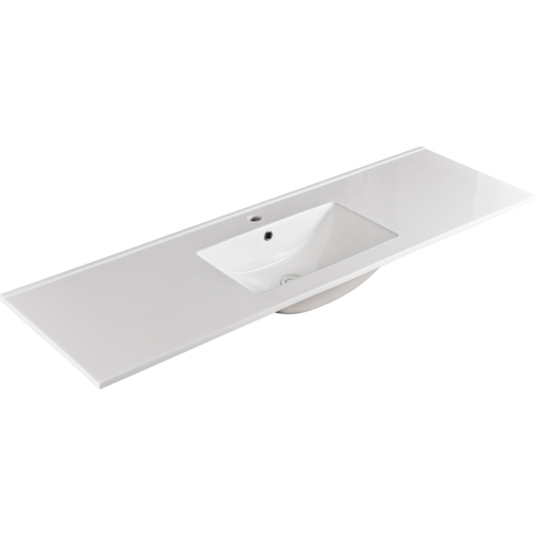 SINGLE BOWL CERAMIC TOP 1500 X 460MM(FIENZA P#:TCL150S)