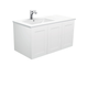 Fienza Dolce Left Offset Basin Mila Shaker Cab Wall Hung Vanity 1 Tap Hole - 900mm