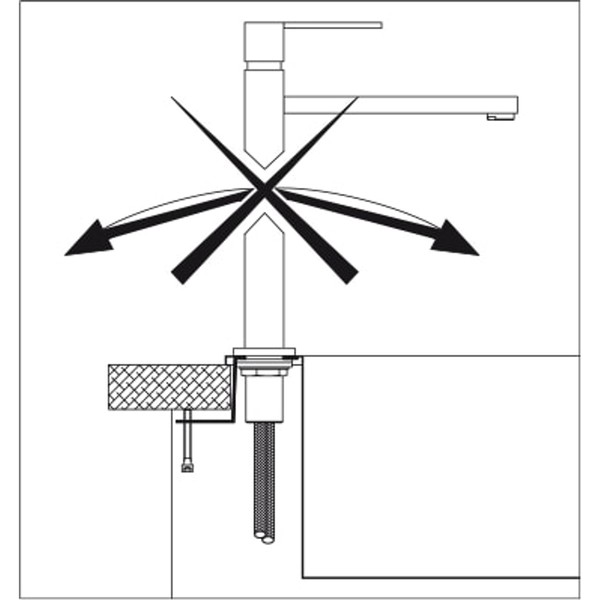 Tap Support Brace - Stainless Steel (Partno Ts655)(Franke P#:112.0187.655)