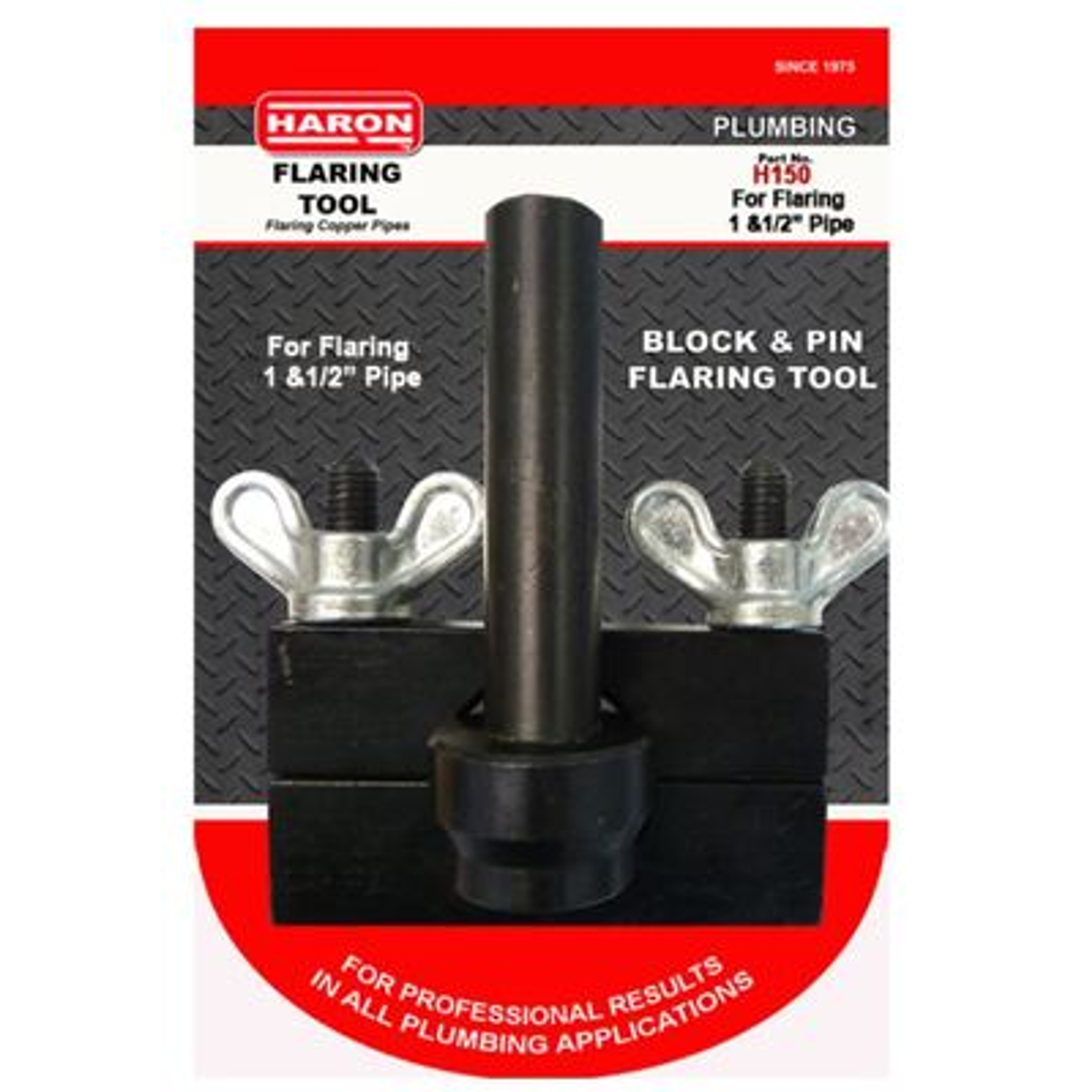 Haron Flaring Tool Block & Pin 1/2  3/4 H106