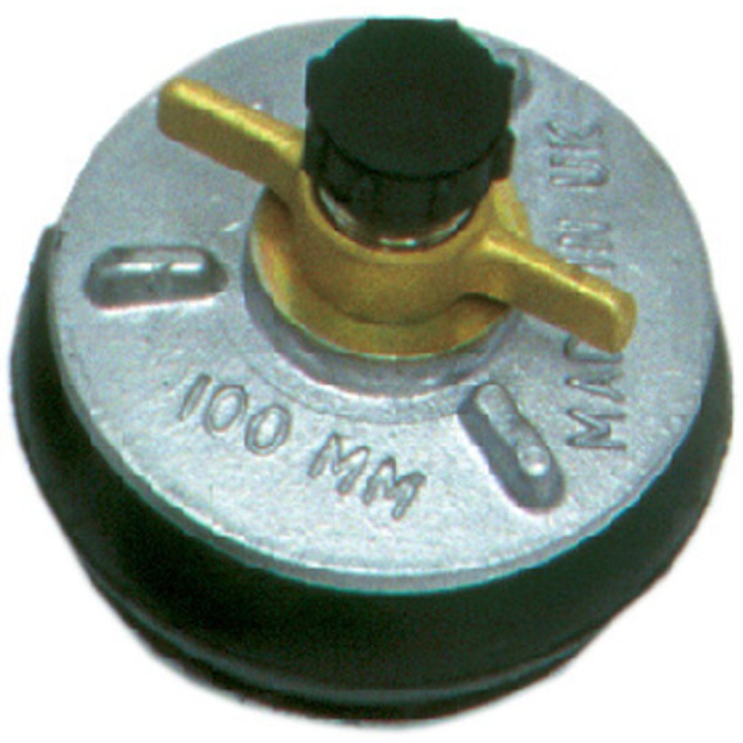 Aluminium Test Plug 4' 100Mm