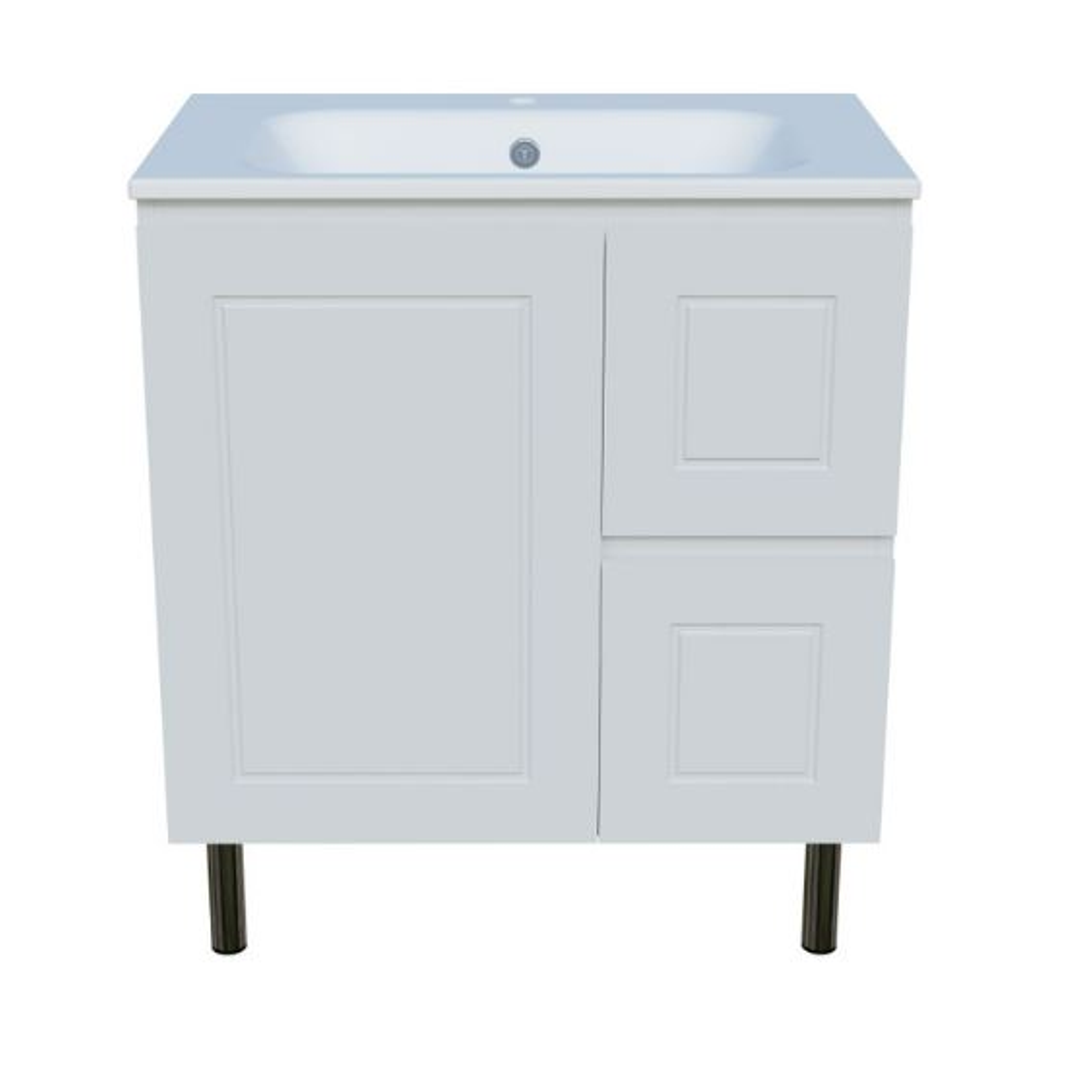 Timberline Nevada Classic Vanity 750 Haven Dolomite Top On Legs
