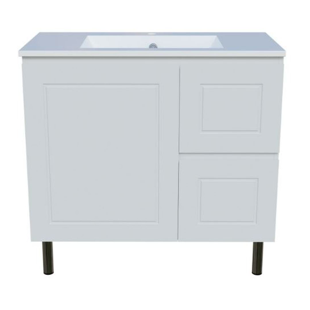 Timberline Nevada Classic Vanity 900 Alpha Ceramic Top On Legs