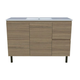 Timberline Nevada Vanity 1200 Alpha Ceramic Top On Legs