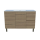 Timberline Nevada Vanity 1200 Haven Dolomite Top On Legs