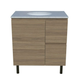 Timberline Nevada Vanity 750 Silksurface Top White Gloss U/C Basin On Legs N75Ml-U