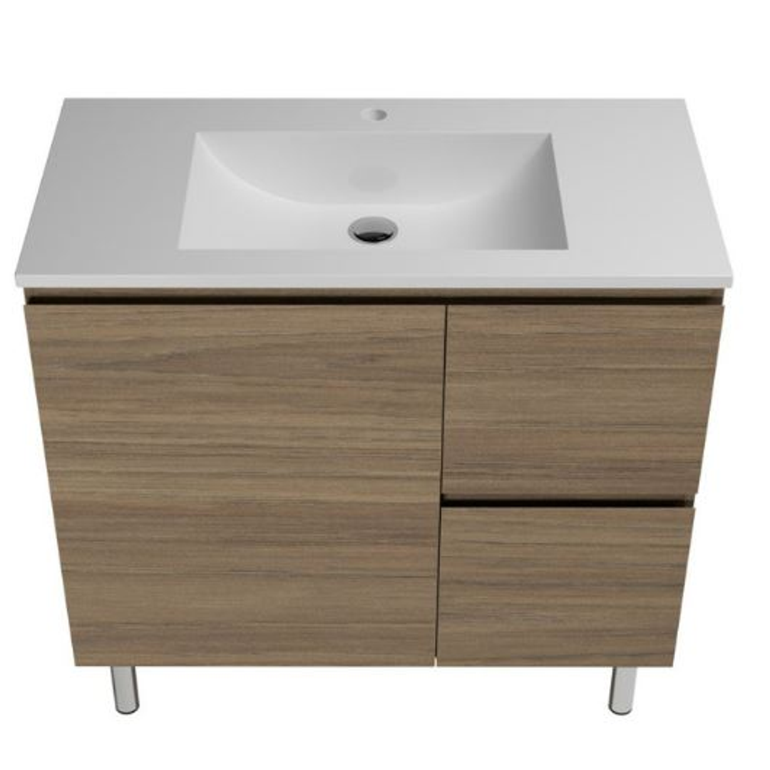 Timberline Nevada Vanity 900 Regal Acrylic Top On Legs N90Rl