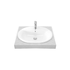 TOTO Self-Rimming Lavatory 595W X 485D 1 Tap Hole LW899CJ