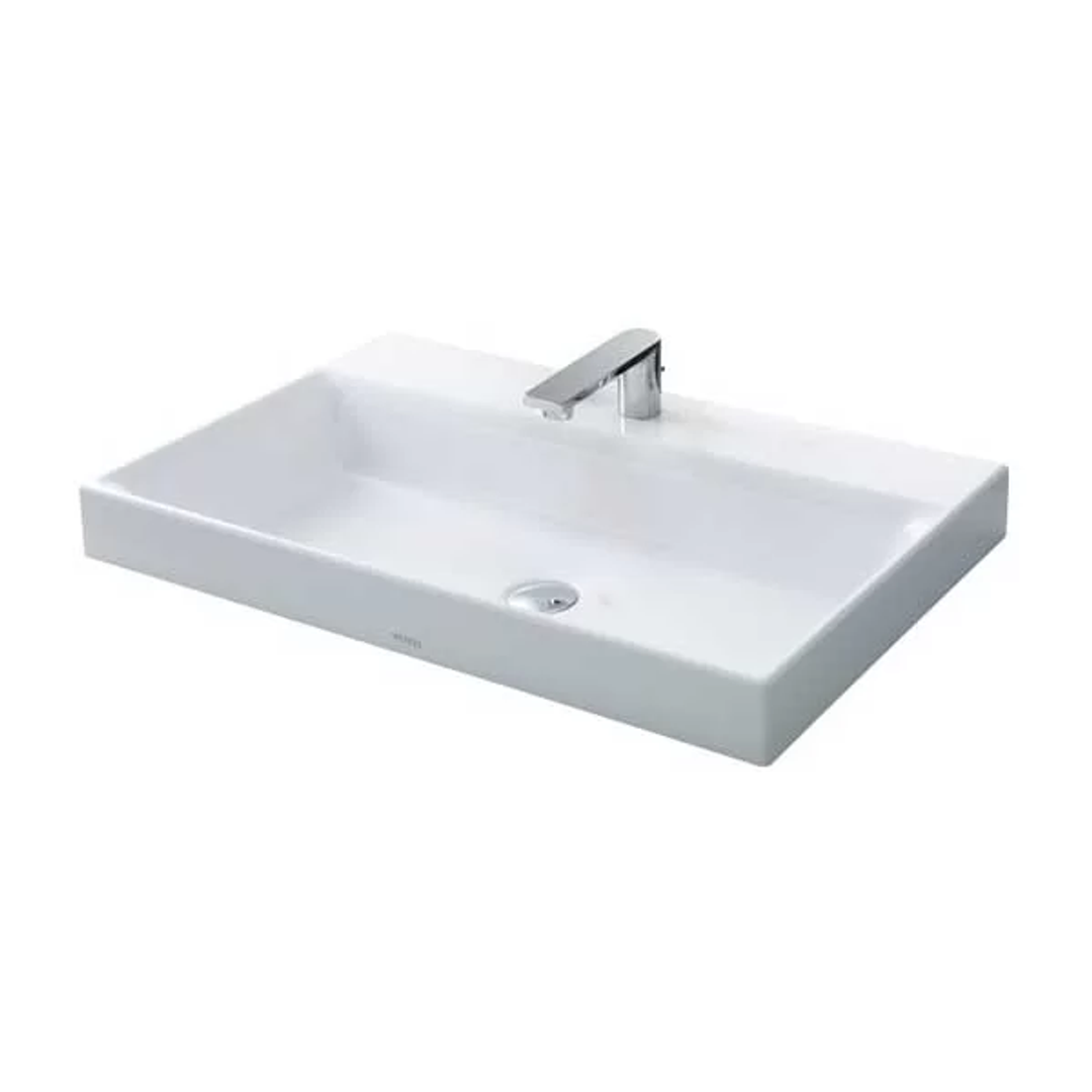 TOTO Console Lavatory 700mm with CeFiONtect LW1617CB#XW