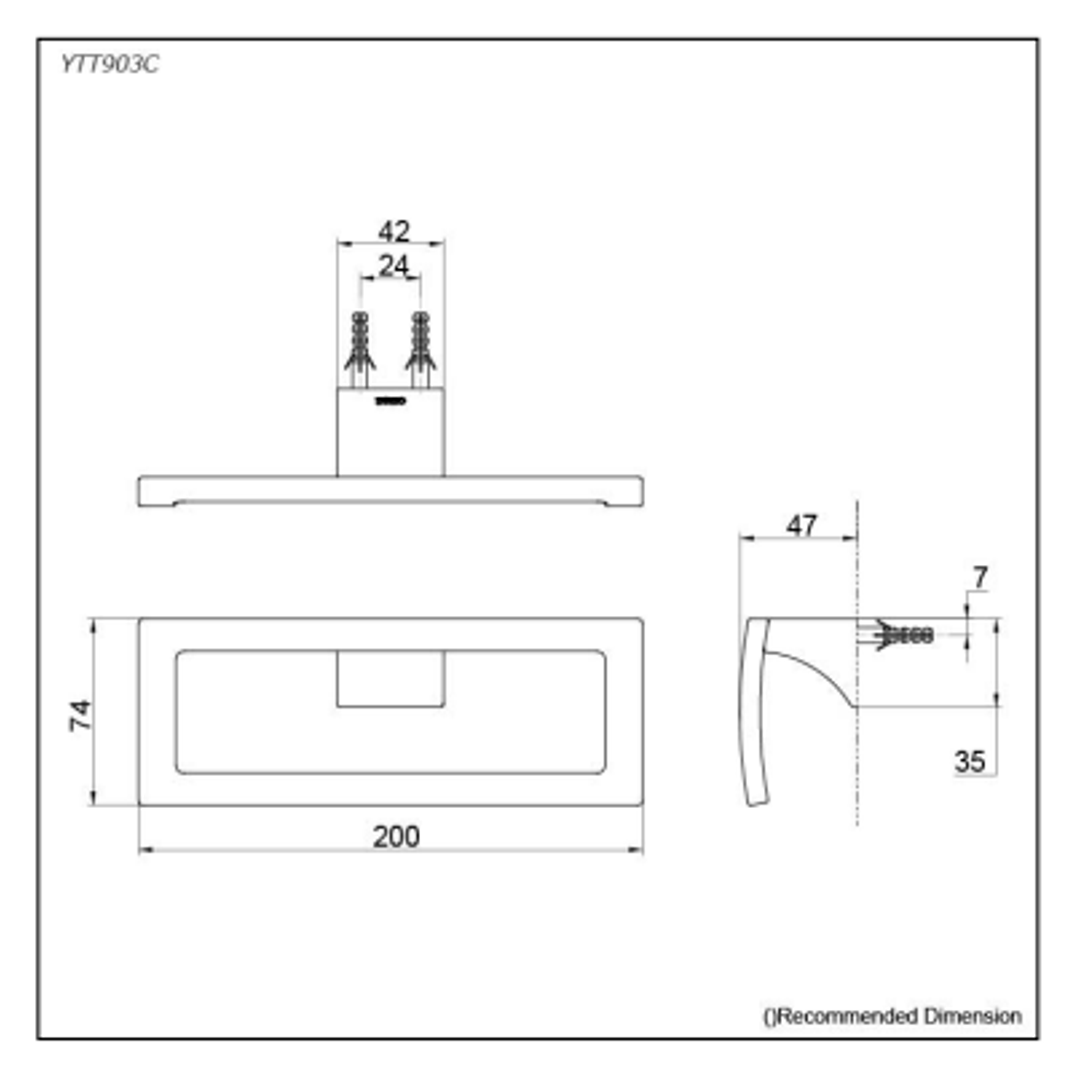 TOTO G Series Towel Ring Ytt903