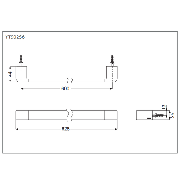 TOTO G Series Towel Bar Yt902S6