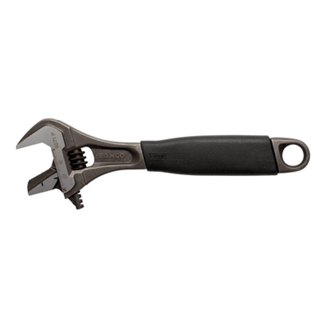 Bahco Adjustable Wrench Combination Thermo Handle Cp 10' Reversible Jaw