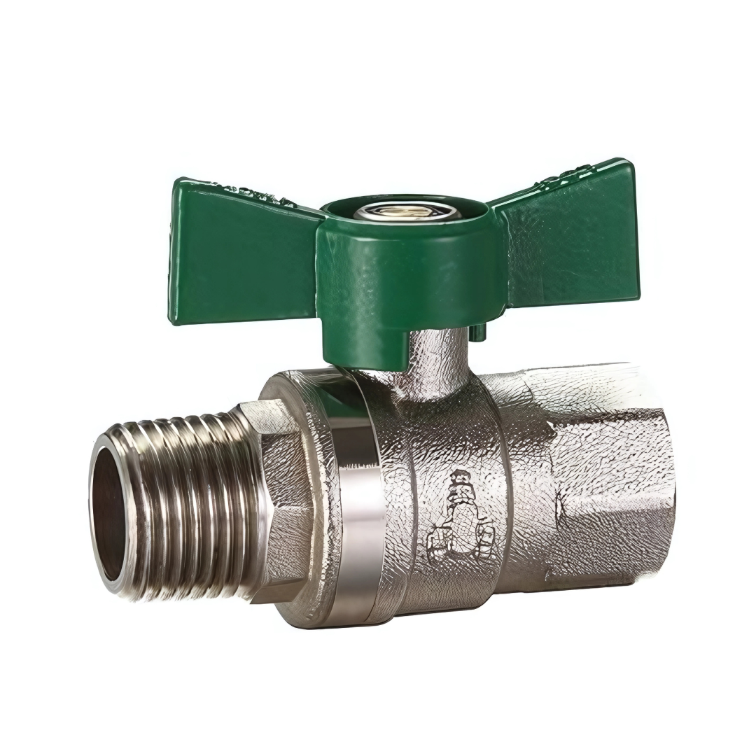 12Mm Mf Brass Ball Valve Watermarked Dza/Aga T/Head