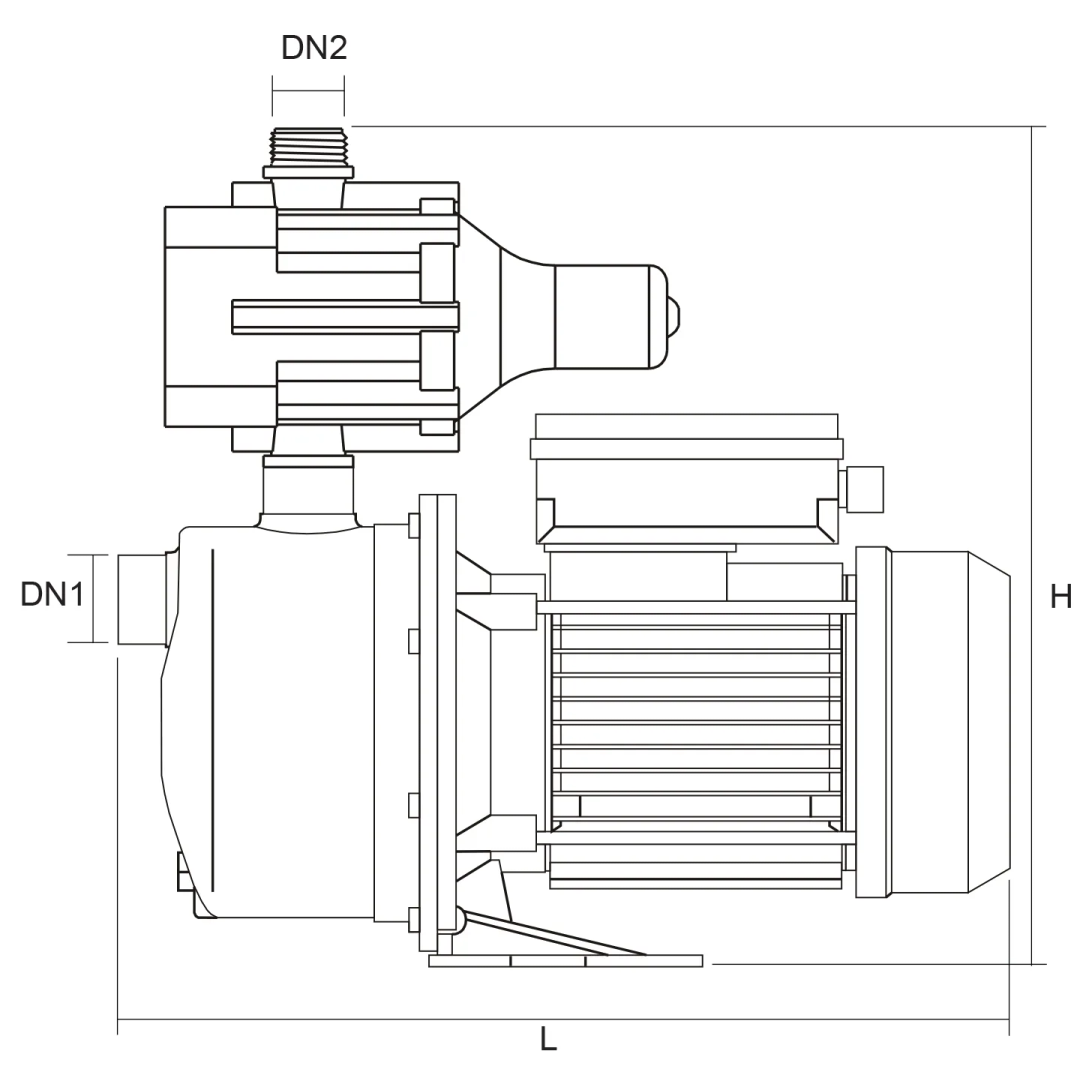 Maxijet Hyjet HSJ-370 Pressure Jet Pump