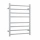 Thermorail Straight Round Stainless Ladder - 530x700x122mm 76Watts 8 Bars