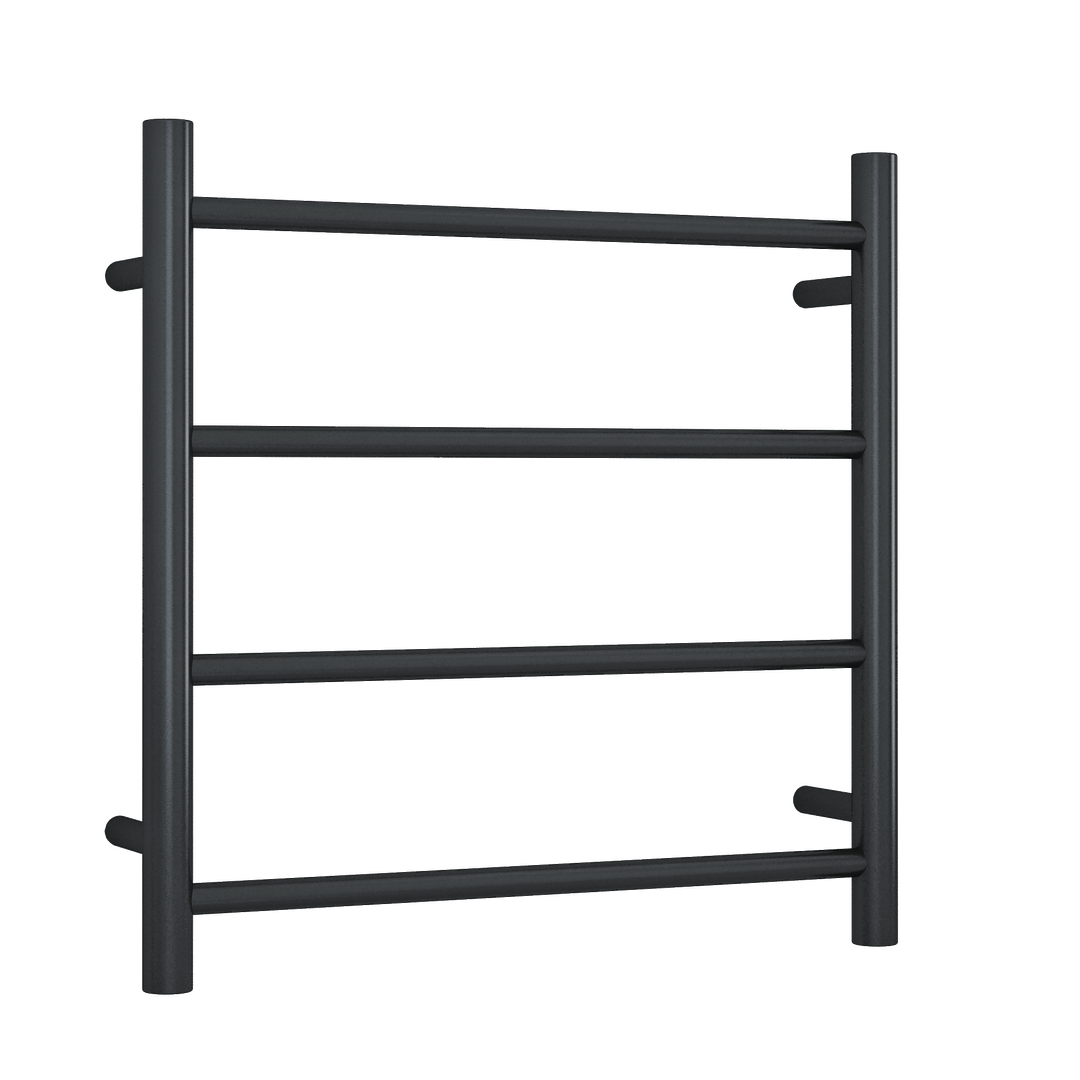 Thermogroup Thermorail Straight/Round 12Volt 550X550X122Mm 70Watts 4 Bars - Black