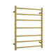 Thermorail ROUND LADDER HEATED TOWEL RAIL 600 X 800MM BRUSHED GOLD