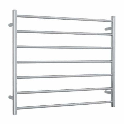 Thermorail Straight Round Stainless Ladder - 900X750X122mm 100Watts 7 Bars