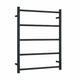 Thermorail Unheated Straight/Round Ladder 630x800x122mm 5 Bars - Matt Black