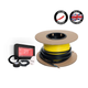 Thermowire Undertile Heating Cable Kit & Black 5246 Dual Thermostat