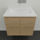 Timberline Nevada Vanity 600 Alpha Ceramic Top Wall Hung N60Aw