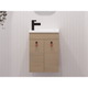 Timberline Ensuite Wall Hung Vanity 600mm Bowl