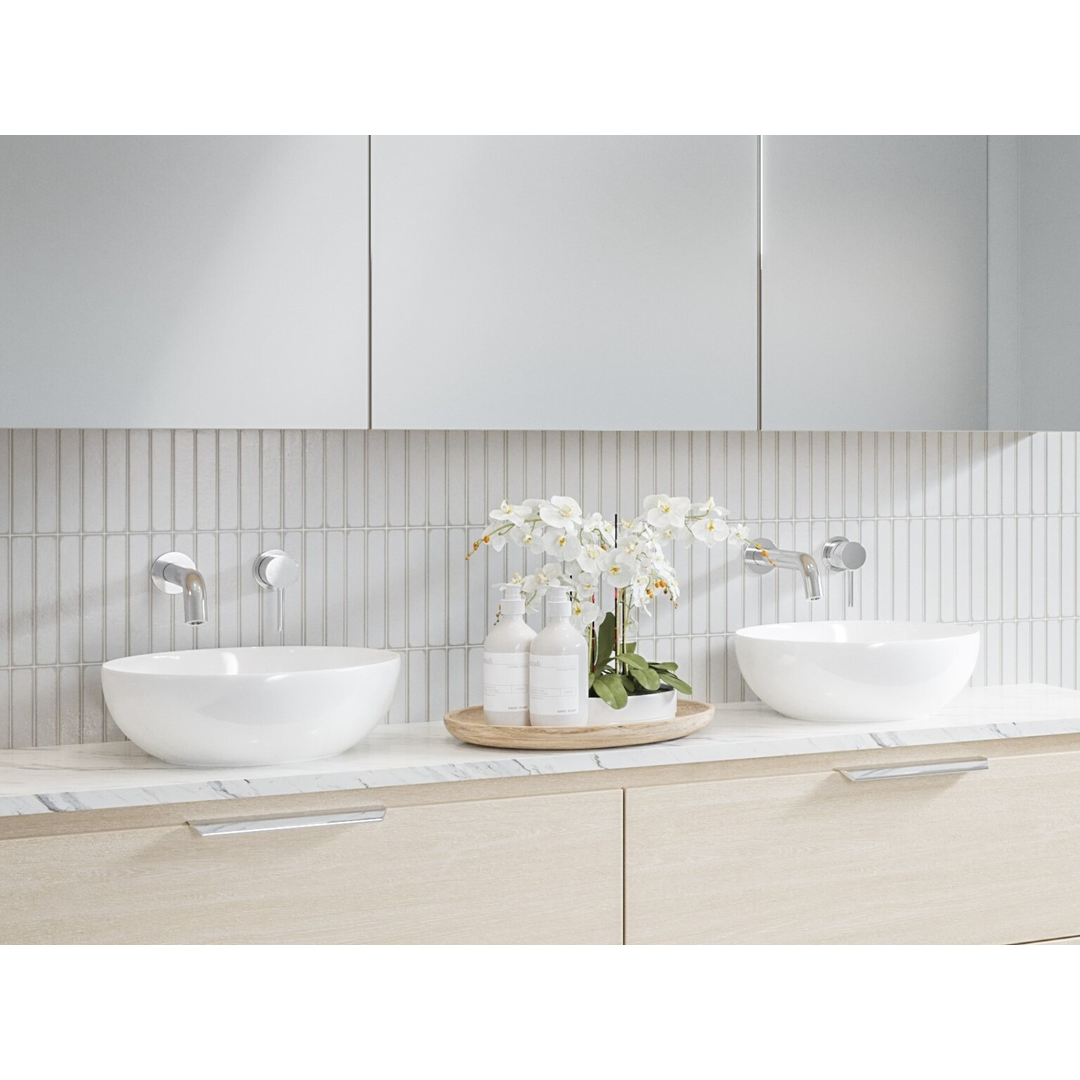 Timberline Jessie Basin 320mm White Gloss