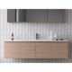 Timberline Rockford Wall Hung Vanity 1500mm Centre Bowl
