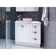 Timberline Victoria 900 Vanity Silk Top Ceramic Basin Floor Standing