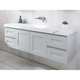 Timberline Victoria Wall Hung Vanity 1500mm Centre Bowl