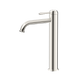 Bella Vista Mica Heritage Tall Basin Mixer Brushed Nickel
