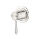 Bella Vista Mica Heritage Shower Mixer - Trim Kit - Brushed Nickel
