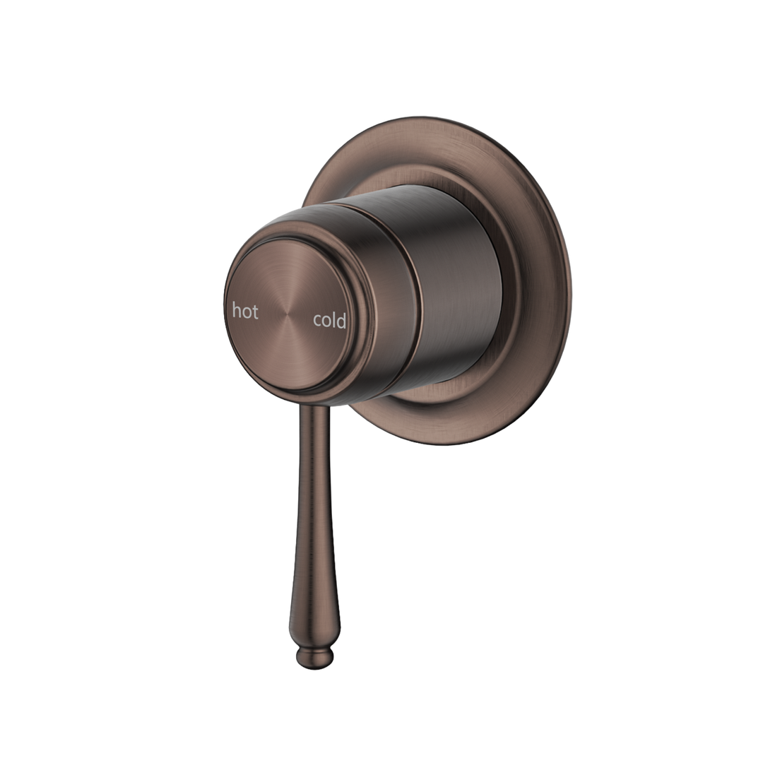 Bella Vista Mica Heritage Shower Mixer Trim Kit Only Dusk Bronze