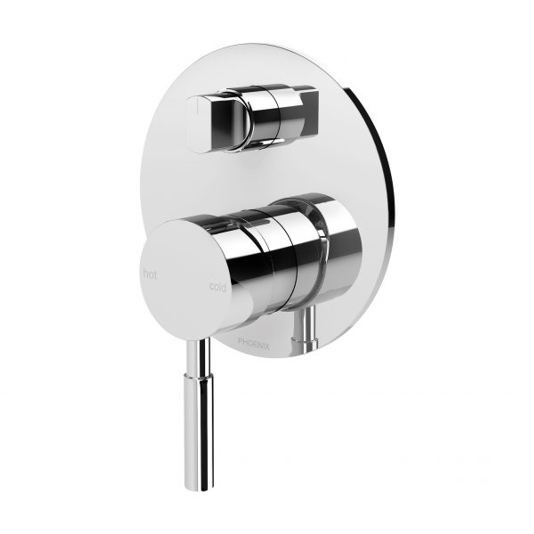 Phoenix Vivid Shower/Bath Diverter Mixer - Chrome
