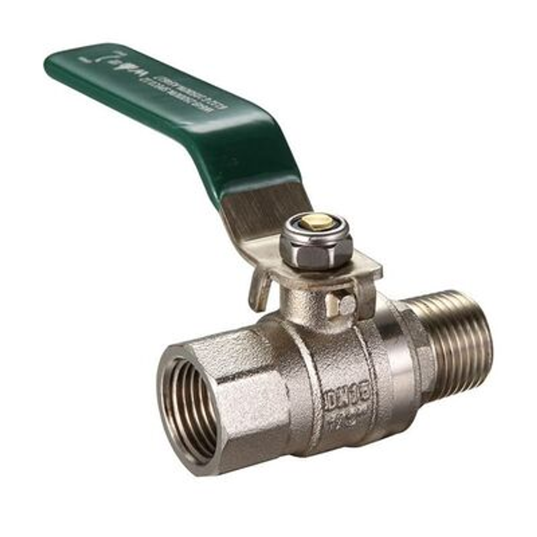 32Mm Mf Brass Ball Valve Watermarked Dza/Aga Lever Hdle
