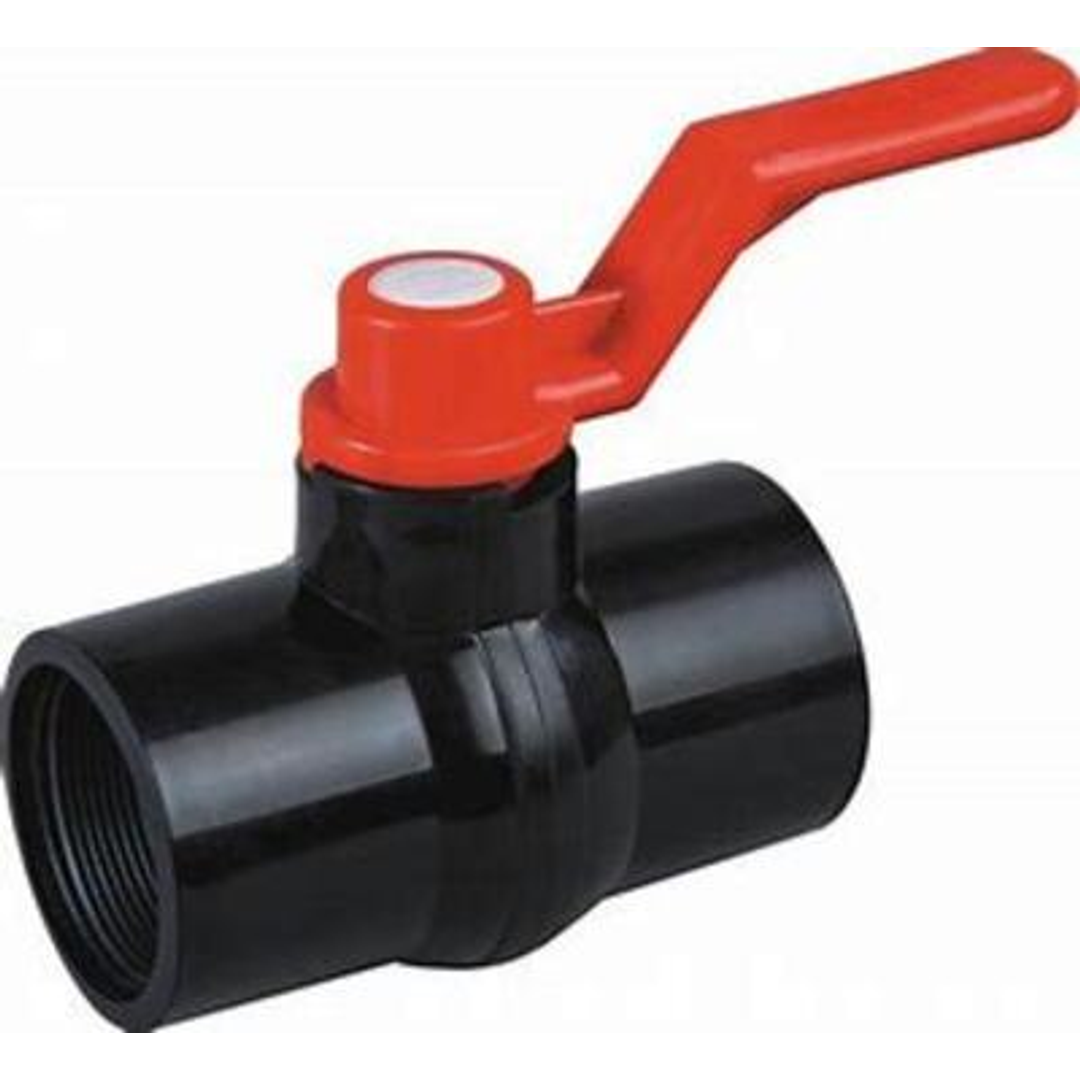 Black Poly Ball Valve 40Fi X 40Fi Bsp