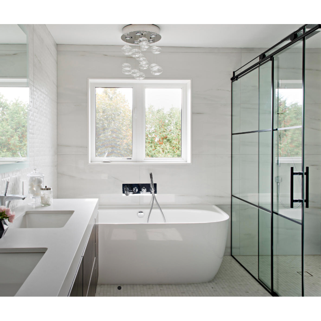 V+A Eldon Freestanding Back To Wall Bath No Overflow Quarrycast White 1749mm