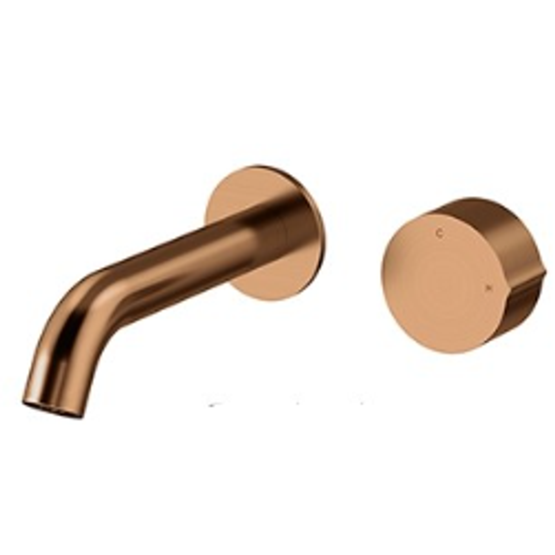 Streamline Venn Wall Mount 150Mm Spout B/Mixer Ext Part Brushed Rose Gold Pvd